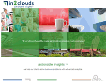 Tablet Screenshot of in2clouds.com